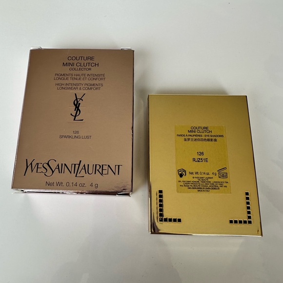 Yves Saint Laurent Valentines Mini Clutch Collector Eyeshadow Palette #126 - Picture 5 of 5